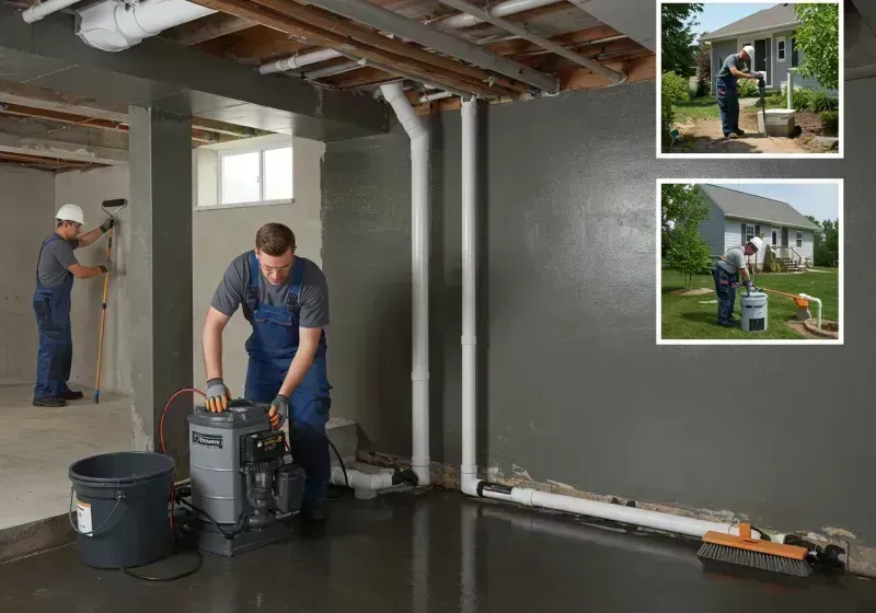 Basement Waterproofing and Flood Prevention process in Dranesville, VA